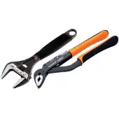 Bahco Ergo Sanitär-set Mit Verstellbarem 9031-schlüssel Englisch 2 Einheiten