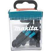 Makita E-12435 Impact Black T25-50 E-Form Flip Top Case 10 Stück