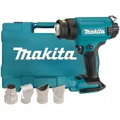 Makita Akku-Heißluftgebläse "DHG181ZK" LXT 18V • 120-200 l/min • 550 C, mit Koffer, ohne Akku und Ladegerät