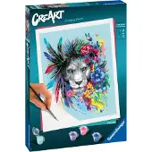 Ravensburger Creart Trend C-serie Boho Löwe