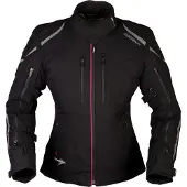 Modeka Takuya Damen Motorrad Textiljacke, schwarz, 46
