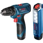 Bosch Akku-Bohrschrauber Gsr 120-Li 2*2.0*Ah + Gli12V-300 - B 6019G8004