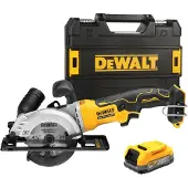 DeWalt 18 VOLT Akku-Handkreissäge mit 1,7 ah POWERSTACK Akku