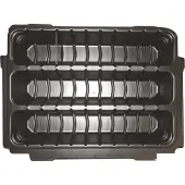 Makita P-83696, Werkzeugkasten, Schwarz, 388 mm, 283 mm, 66 mm