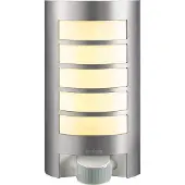 Steinel L 12, Wandbeleuchtung für den Außenbereich, Silber, Aluminium, IP44, II, IK03