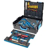 Gedore Werkzeugkoffer 1100-03, 2658216, Sanitär, 44-teilig, in L-Boxx 136