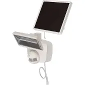 Brennenstuhl SOL 800, Wandbeleuchtung für den Außenbereich, Weiß, Kunststoff, IP44, Eingang, Fassade, Garten, Pfad, Wandmontage