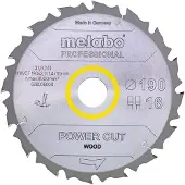 Metabo Sägeblatt power cut wood professional 160x2,2/1,4x20 WZ - 628071000