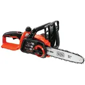 Black & Decker Akku-Kettensäge GKC1825LB, 18Volt (orange/schwarz, ohne Akku und Ladegerät)