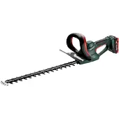 Metabo AHS 18-55 V Akku Heckenschere 18 V 53 cm ( 600463800 ) + 2x Akku 4,0 Ah + Ladegerät