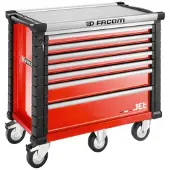 Facom Werkstattwagen JETM5 mit 7 Schublade Rot