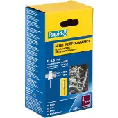 Rapid 5001435 Aluminium Niete 4.8x10 Mm 350 Einheiten
