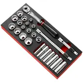 Facom Modul - Steckschluessel 1/2Z, 26-tlg