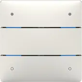 Theben iON 104 KNX Tastsensor, 4 Tasten, 4 Status-LEDs, Temperatursensor, weiß