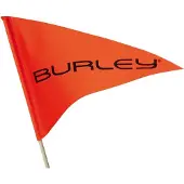 Burley Sicherheitsfahne Einheitsgröße orange - bessere Sichtbarkeit im Strade....