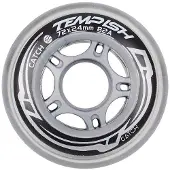 Tempish Catch Schlittschuhrollen 4 Einheiten Silber 64 mm / 82A Silber 64 mm / 82A