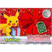 Jazwares Pokémon - Adventskalender Pikachu Figuren Holiday Calender Weihnachtskalender