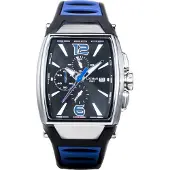 Locman 0550A01S-00BKSKSB Italy Herrenuhr Tremila Chrono blau Ref. 0550