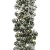 Lumineo Imperial Girlande d25l270 cm50l weiß Weihnachten (groen,wit)