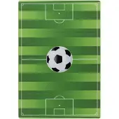 Ayyildiz Teppiche Kinderteppich "PLAY 2911" rechteckig 6 mm Höhe robuster Kurzflor, Spielteppich, Fußball, Rasen, Kinderzimmer