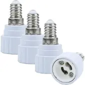 Intirilife E14 auf GU10 Lampensockel Adapter