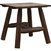 vidaXL Beistelltisch 49x49x50 cm Massivholz Fichte