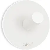 Zack Handtuchhaken Peco Rund Weiß 5,5 cm