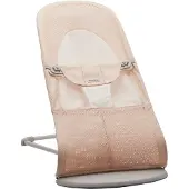 BabyBjörn Balance Soft Babywippe Mesh, Perlmuttrosa/Weiß