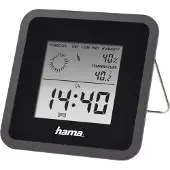 Hama Thermo-/Hygrometer TH50, Schwarz