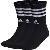 Adidas Herren Socken 3-Streifen Cushioned Crew, 3 Paar