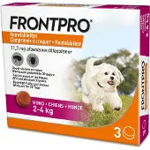 FRONTPRO S - 2-4 kg - 3 Tabletten