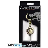 Abystyle GAME OF THRONES - Keychain 3D Hand of King X2