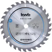 Kwb Kreissägeblatt HM Mittel Ø 200x16 Z30