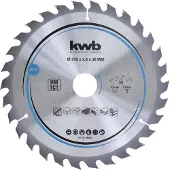 Kwb Kreissägeblatt HM Mittel Ø 210x30 Z30