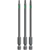 Kwb 3 Bits 100mm TT Set 1 Tors.