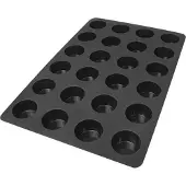 Silikomart Muffinform 24er, Silikon, Höhe: 39 mm, Länge: 600 mm