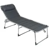 Crespo - Klappbett - AL/364 - Deluxe - Dunkelgrau