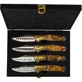 Homey's Steakmesser-Set Schiffmacher (4-teilig)