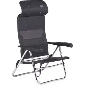 Crespo AL-205 Beach Chair Strandstuhl Compact grau