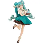 Furyu Hatsune Miku SweetSweets-Serie PVC-Statue Hatsune Miku Chocolate Mint, 17 cm