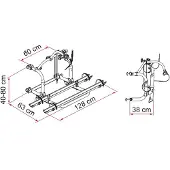 Fiamma Pro C Fahrradständer Für 4 Fahrräder