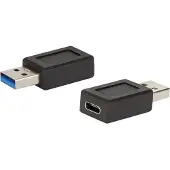 E+p CC371 USB-C Kompaktadapter USB-A Stecker+USB-C Kupplung