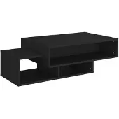 vidaXL Couchtisch Schwarz 105x55x32 cm Holzwerkstoff