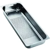 Franke Strainer bowl, Edelstahl, Edelstahl, Rechteckig, 172 mm, 415 mm, 55 mm