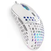 Endorfy LIX Plus Onyx White, rechts, Optisch, USB Typ-C, 19000 DPI, 10,16 ms, Weiß