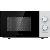 Hisense Mikrowelle, 20 l, 700 W, Buttons, Weiß, Arbeitsplatte, Solo-Mikrowelle, 20 l, 700 W, Tasten, Drehregler, Weiß