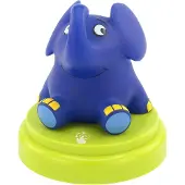Diemaus LED Nachtlicht Elefant - Süße Einschlafhilfe mit Touch Sensor, Lampe