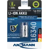 Ansmann Li-Ion Akku 16340 3,6V, 1 Stück, RCR123