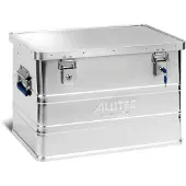 Alutec Transportbox CLASSIC 68, Aluminium, 68 l, L 575 x B 385 x H 375 mm, Zylinderschlösser