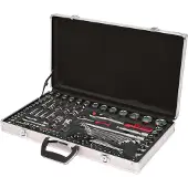 Ks Tools 918.0702, Steckschlüssel-Satz, 102 Kopf/Köpfe, Chrom-Vanadium-Stahl, 9,7 kg